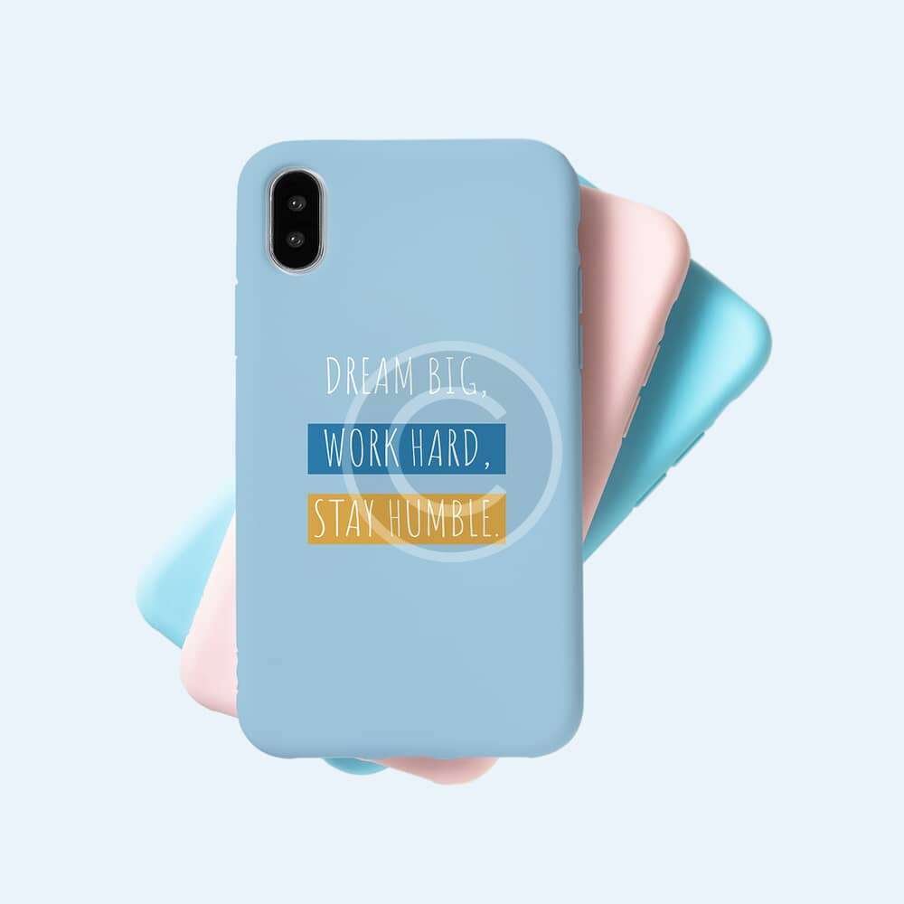 Inspirational pastel phone case trio - Imagen 2